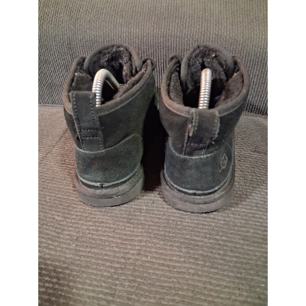 UGG Neumel Black Women's Size 6 Winter Boots Wool Lined - Picture 4 of 8